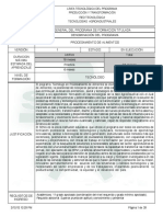 Procesado de Alimentos 