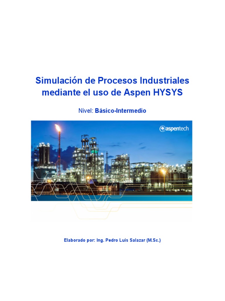 Simulación de Procesos Con Aspen HYSYS Bás-Interm PDF | PDF ...