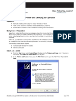 Che1 IG Lab 1.5.3.4 Install-Printer