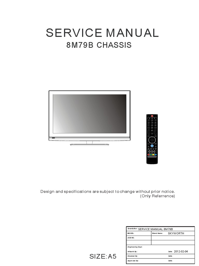 Skyworth PDF | PDF | Analog To Digital Converter | Hdmi