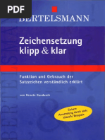 Zeichensetzung Klipp & Klar - Funktion Und Gebrauch Der Satzzeichen Verständlich Erklärt