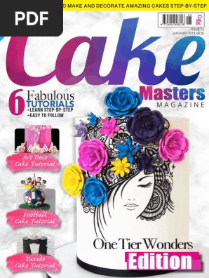 Cake Masters January 19 Pdf Pdf Cakes Meringue