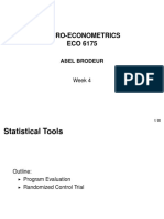 Micro-Econometrics ECO 6175: Abel Brodeur