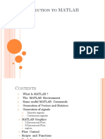 Introduction to MATLAB Fundamentals