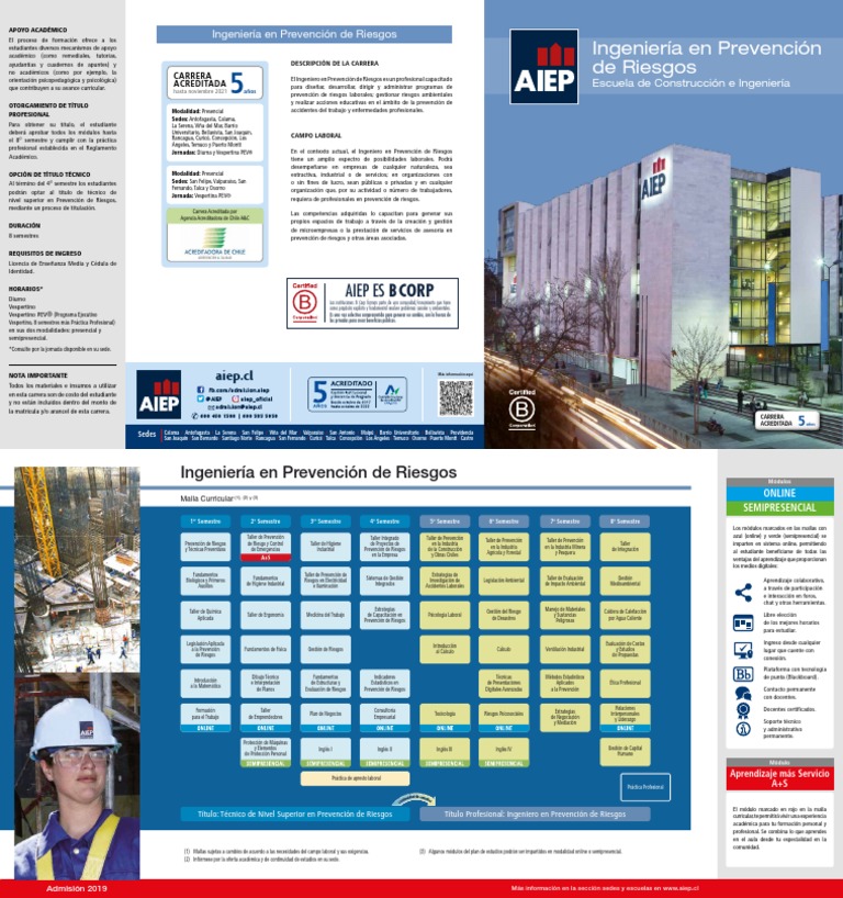 Ingenieria En Prevencion De Riesgos Seguridad Y Salud