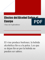 Efectos Del Alcohol Sobre El Cuerpo