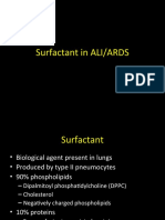 Surfactant in ARDS