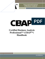 CBAP Handbook