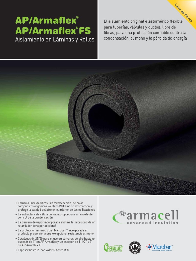 Armacell Product Selector - AP ArmaFlex, AP ArmaFlex FS Sheet and