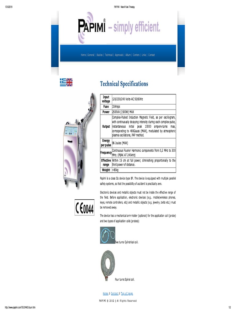 PAPIMI - NanoPulse Therapy | PDF