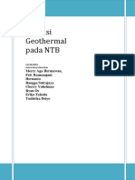 Potensi Geothermal NTB