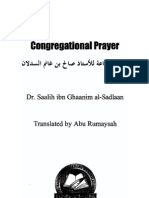 Congregational Prayer (Salaah Al-Jamaah) ... by DR - Saalih Ibn Ghaanim Al-Sadlaan