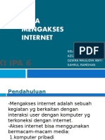 Cara Akses Internet