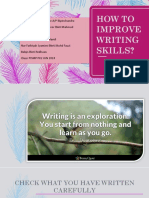 How to Improve Writing Skills Mpu