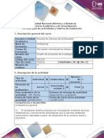 Guía de actividades y rúbrica de evaluación - Paso 3 - Resignificar el proceso de investigación Unidad 2.docx