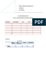 Nama: Rezky Trinanda Simarmata NIM: 7182143011 Mata Kuliah: Statistika