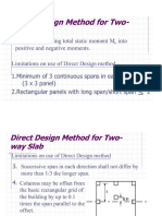 Two Way Slaba Directdesign
