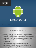 Download Android ppt by uniquely_1 SN40522941 doc pdf