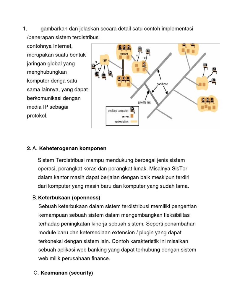 Contoh Implementasi Sistem Terdistribusi | PDF | Komputer