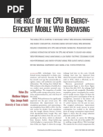 Mobile Web Browsing- Article