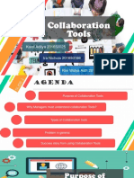 Collaboration Tools: Karel Aditya 201650025