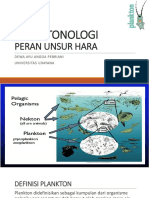 PLANKTONOLOGI