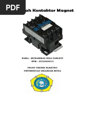 Makalah Kontaktor Magnet Docx