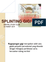 Splinting Gigi - DSC