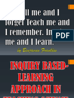 Inquiry Based Approach in Science