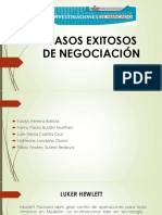 Casos Exitosos de Negociación