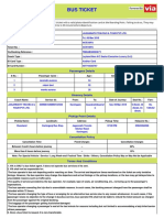 Bus Ticket: Passengers Details