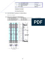 Structural calculation for curtain wall fastener design