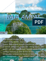 Raja Ampat: By: Albert O.H. X Ips