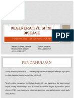 Degeneratif Tulang Belakang