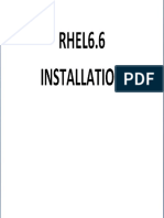 RHEL6.6 Installation