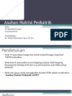 Asuhan Nutrisi Pediatrik