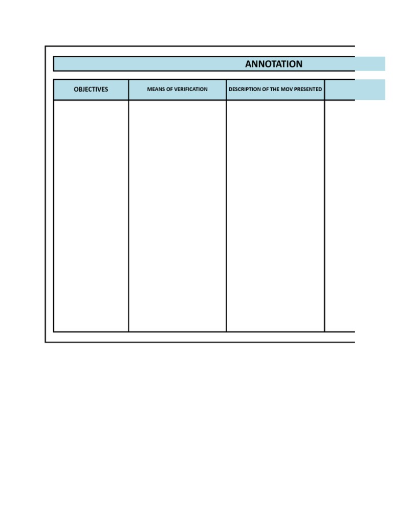 Document Annotation Overview | PDF