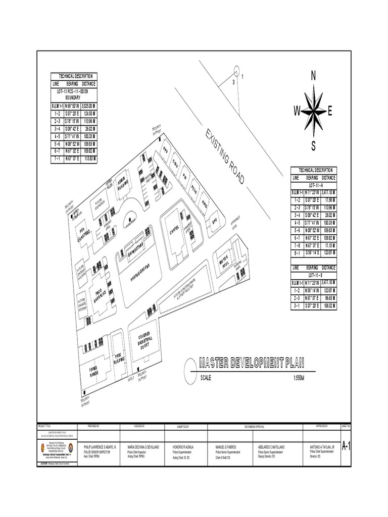 Existing Road: Master Development Plan | PDF | Emergency Services ...