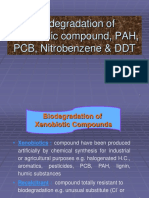 Biodegradation of Xenobiotech