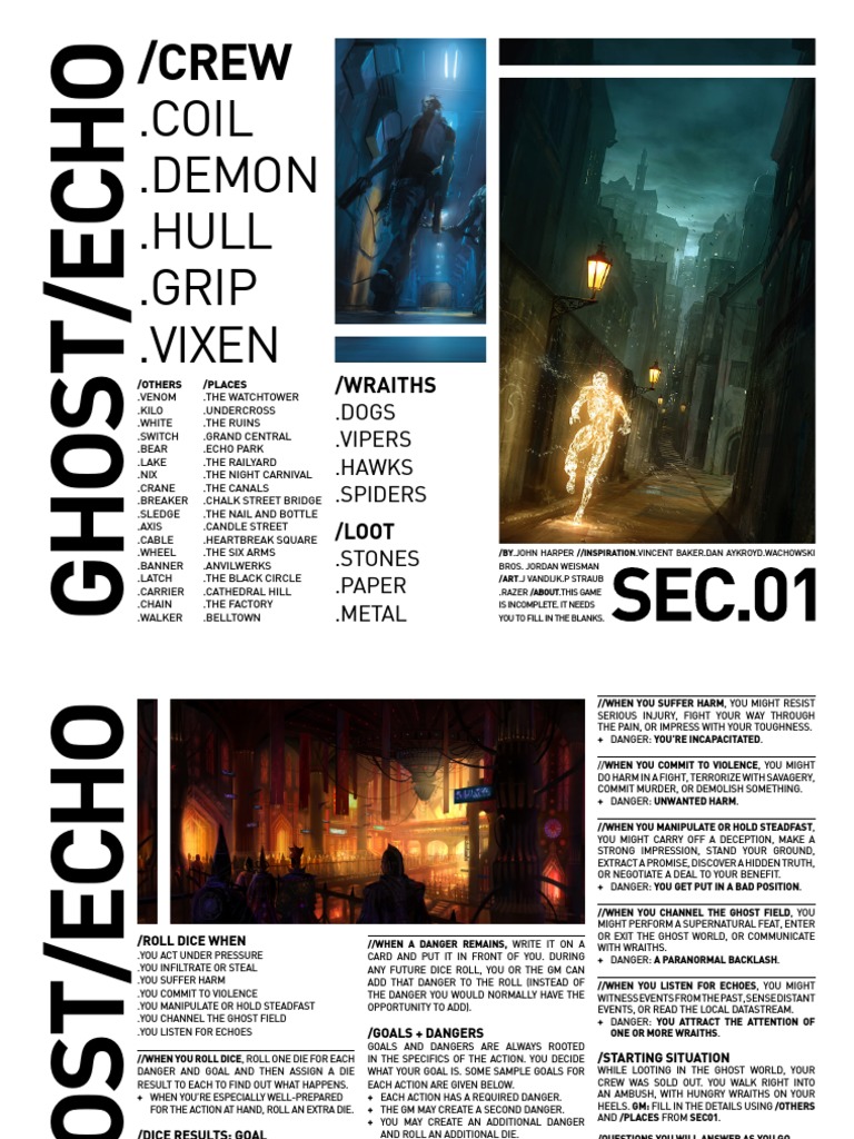 Ghost Echo PDF | PDF | Ghosts | Leisure