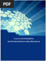 Value Engineering Report Template | PDF | Technology & Engineering