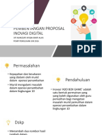 Pembentangan Proposal Inovasi Digital