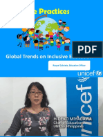 Global Trends On Inclusive Education July 2018