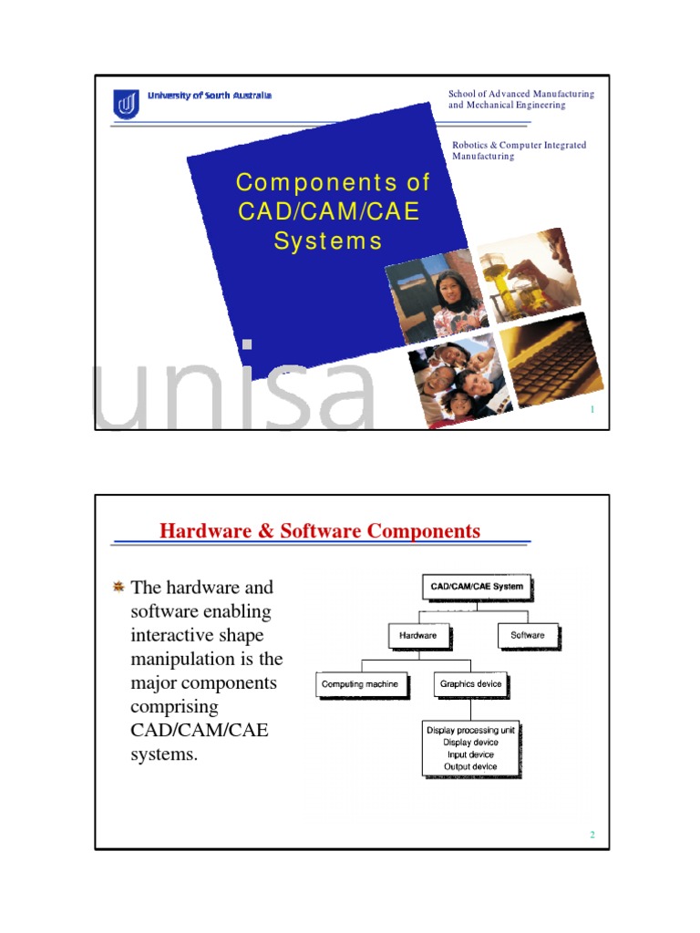 Components Cad Cam Cae | PDF | Computer Monitor | Cathode Ray Tube