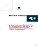 ITC - Recruitment Application Form