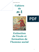 Extinction de L Ecole PDF