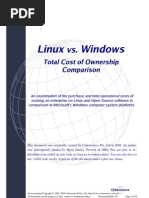 Linux Vs Windows Tco Comparison