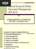 Pa 813 Public Pers Management