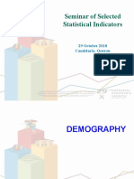 Seminar Selected Statistical Indicators