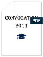 College 2019 Graduation Ceremony